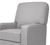 Davinci Perry Swivel Glider In Misty Grey