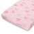The Peanutshell Changing Pad Cover For Baby Girls, 2 Pack Set, Pink Elephant And Hearts