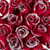 Roses 100 Stems Of Red Farm Direct Fresh Cut Flowers With Hand Painted Silver Glitter On The Bloom Tips By Bloomingmore