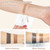 Hotbest Eyebrow Stamp Stencils Kit One Step Brow Shaping Stencils Kit Professional Eyebrow Powder Definer With Eyebrow Shaper, Brush & Reusable Eyebrow Template