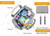 Loveli-bi Waterproof Baby Diaper Bag Backpack With Changing Pad