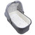 Kushies Bassinet Sheet Flannel Blue Scribble Stars