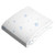 Kushies Bassinet Sheet Flannel Blue Scribble Stars