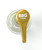 Rsg Today Gold Syrup Pump Fits 750ml Upouria, Torani, Davinci, Jordans Skinny Syrups, And Monin 1 Liter Plastic Bottle 6 Pack (comes With Straw)