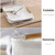 Qplove Cotton Linen Foldable Home Laundry Basket Storage Organizer Bag