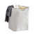 Qplove Cotton Linen Foldable Home Laundry Basket Storage Organizer Bag