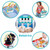 Baby Musical Activity Gym, Infant Gym Play Mat, Early Educational Puzzle Carpet, Kids Rug With Music Piano Hanging Toy, For Inspiring Baby's Brain Energy And Musical Ability