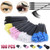 Fanjie 100pcs Disposable Eyelash Brushes Mascara Wands Eyebrow Spoolie Applicator Black+blue