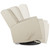 Evolur Linda Swivel Swivel Recliner Glider In Shell, Easy Assembly