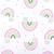 Little Star Organic Swaddle, 2 Pack, Taste The Rainbow, Small