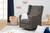 Carter's Arlo Reclining Glider Rocking Chair, Charcoal