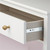 Little Seeds Monarch Hill Poppy White 3 Drawer Dresser, Pink Drawers