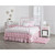 Little Seeds Monarch Hill Poppy White 3 Drawer Dresser, Pink Drawers