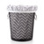 Teamoy Reusable Pail Liner For Cloth Diaper/dirty Diapers Wet Bag, Gray Chevron
