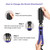 Beautimeter Auto-spin Hair Dryer Brush, 3-in-1 Hot Air Brush Kit With 1.5" And 2" Auto-rotating Brush Barrels (purple)