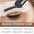 One Step Eyebrow Stamp Shaping Kit Brow Definer Powder Stamp Makeup 6 Pairs Reusable Eyebrow Stencils, Eyebrow Pen Brush And Eyebrow Trimmer Long Lasting Buildable Eyebrow Makeup Tools (dark Brown)