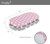 Everyday Kids 2 Pack Bassinet Sheets - Hearts/polka Dots