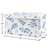Botanical Blue Leaf Storage Fabric Toy Box By Sweet Jojo Designs