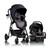 Evenflo Pivot Modular Travel System With Safemax Rear-facing Infant Car Seat (casual Gray)