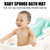 Feiona Baby Tubs Infant Soft Bath Sponge Seat Anti-slip Foam Mat Support Pillow Body Safety Cushion For Toddler Baby Bath