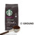 Starbucks Dark Roast Ground Coffee — Organic French Roast — 100% Arabica — 1 Bag (10 Oz.)
