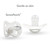 Medela Baby Pacifier, Day And Night Glow In The Dark, 6-18 Months With Sterilizing Case, 2-pack, Lightweight, Bpa-free
