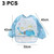 3-pack Baby Long Sleeve Waterproof Bib Full Coverage Apron Bib Smock Toddler Bibs With Pocket
