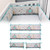 Usupdd Crib Bed Fence Soft Bag Stitching Bed Bed Surround Breathable Cotton Anti-collision Baby Bed Surround Kit 2022 New Home Decor 220905-5887
