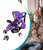 Amoroso No.26658 Burgundy Convenient Stroller With Diaper Bag