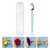 Hemoton 1 Set Scraping Spoon Zigzag Spoon Double-headed Spoon Infant Feeding Tool