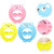 Hemoton 3pcs Shampoo Adjustable Bath Hat Infant Ear Baby Bathing Supply