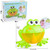 Zioblw Musical Frog Baby Bath Bubble Toy Automatic Bubble Blower, Upgraded Bubble Machine Bubble Maker Fun Bathtub Bubble Toys For Baby Kids Boys Girls Cute Bath Toys