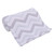 Little Love By Nojo Super Soft Pink And Gray Chevron Plush Baby Blanket