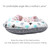 Torubia Baby Lounger Newborn Sleeping Portable Snuggle Infant Nest Bed