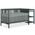 Dream On Me Synergy Convertible Crib And Changer In Olive