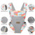 Baby Carrier, 4-in-1 Colorful Baby Carrier, Front And Back Baby Sling With Adjustable Holder