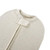 Woombie Original One-step Baby Swaddle ~ Freebird Heathered Cream, Big Baby 14-19 Lbs