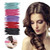 Hotbest 20pcs Hair Rollers Soft Sleep No Heat Hair Foam Magic Hair Curlers Benders Diy Night Sleep Foam Hair Styling Tools
