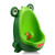Cute Frog Potty Training Urinal For Boys With Funny Aiming Target