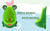Cute Frog Potty Training Urinal For Boys With Funny Aiming Target