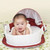 Taykoo Red Portable Baby Bed Foldable Breathable Sleeping Basket Outing Sun Protection Infant Bassinet