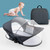 Nordmiex Travel Bassinet For Baby / Infant Foldable Outdoor Bassinet, Gray