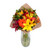 Fall Explosion Bouquet With Burlap - Fresh Cut - 31 Stems