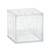2x2x 2 Clear Acrylic Baby Block With Lid (12/pack) | Width: 2" By Paper Mart