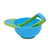 Baby Grinding Bowl Manual Kids Feeding Bowl Vegetable Fruit Infant Food Masher Set, Blue Green