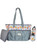 Disney Winnie The Pooh 4-piece Allover Print Character Diaper Bag Set - Gray, One Size