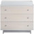 Little Seeds Maple Lane Dove 3-drawer Dresser, White
