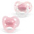 Medela Baby Original Pacifier For 6-18 Months, Bpa-free, Lightweight & Orthodontic, Baby Pacifiers, 2-pack, Pink And Pink With Swan And Butterfly Design