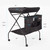 Forstart Baby Changing Table Portable Folding Diaper Station Nursery Organizer With Wheels