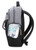 Baby Boom Backpack Diaper Bag With Adjustable Shoulder Strap, Heather Grey